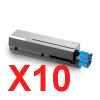 10 x Compatible OKI B411 B431 MB471 MB491 Toner Cartridge 
