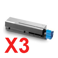 3 x Compatible OKI B411 B431 MB471 MB491 Toner Cartridge 