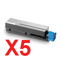 5 x Compatible OKI B411 B431 MB471 MB491 Toner Cartridge 