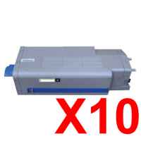 10 x Compatible OKI B820 Toner Cartridge 