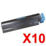 10 x Compatible OKI ES4131 ES4191 Toner Cartridge 