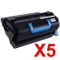 5 x Compatible OKI B721 B731 MB760 MB770 Toner Cartridge 