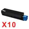 10 x Compatible OKI B412 B432 B512 MB472 MB492 MB562 Toner Cartridge High Yield 
