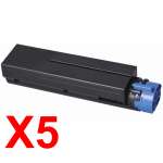 5 x Compatible OKI B433 B433dn B513 B513dn Toner Cartridge 