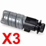 3 x Compatible OKI C554 MC554 Black Toner Cartridge 