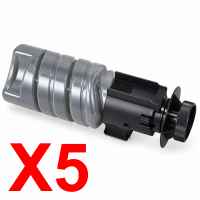 5 x Compatible OKI C554 MC554 Black Toner Cartridge