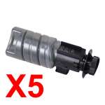 5 x Genuine OKI C554 MC554 Black Toner Cartridge