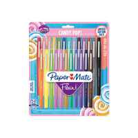 Paper Mate Flair Felt Tip Pen Medium Fashion Assorted Pack of 24