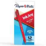 Paper Mate Inkjoy Ballpoint 100RT Red Pack of 12
