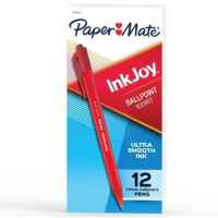 Paper Mate Inkjoy Ballpoint 100RT Red Pack of 12