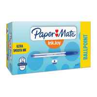 Paper Mate InkJoy 50ST Capped Ball Pen Blue Box of 12