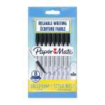 Paper Mate 045 1.0mm Ball Pen Black Pack of 8