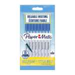 Paper Mate 045 1.0mm Ball Pen Blue Pack of 8
