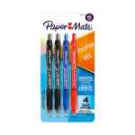 Paper Mate Profile Retractable 0.7mm Gel Pen Assorted Pack of 4 