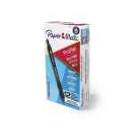 Paper Mate Profile Retractable Ball Point 1.0mm Black Box of 12