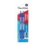 Paper Mate Profile Retractable 1.0mm Ball Point Pen Blue Pack of 2