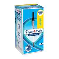 Paper Mate Kilometrico Capped Ball Pen Black Box of 50