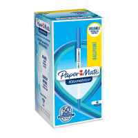 Paper Mate Kilometrico Capped Ball Pen Blue Box of 50