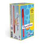 Paper Mate Kilometrico Capped Ball Pen Red Box of 50