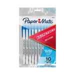 Paper Mate Kilometrico Ball Pen 1.0mm Blue Pack of 10 