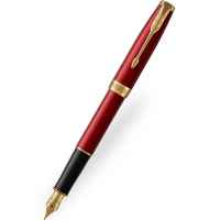 Parker Sonnet Fountain Pen Red