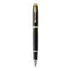 Parker IM Black Gold Trim Fountain Pen