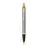 Parker IM Brushed Metal BP Pen Medium Blue Tip