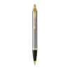 Parker IM Brushed Metal BP Pen Medium Blue Tip