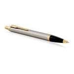 Parker IM Brushed Metal BP Pen Medium Blue Tip