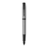 Parker IM Matte Grey Black Trim Fountain Pen