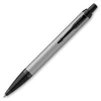 Parker IM Matte Grey Black Trim Ballpoint