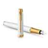 Parker IM Premium Fountain Pen Pearl with Gold Trim