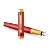 Parker IM Premium Fountain Pen Red with Gold Trim