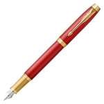 Parker IM Premium Fountain Pen Red with Gold Trim