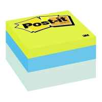 Post-It Notes Cube Blue Wave 76 x 76mm