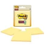 Post-It Super Sticky Notes Canary Yellow 76 x 76mm 3-Pack