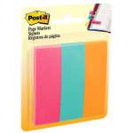 Post-It Page Markers Assorted Colours 22 x 73mm 3-Pack