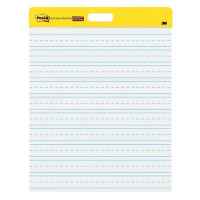 Post-It Self-Stick Wall Pad Primary Ruled 508 x 584mm 2-Pack