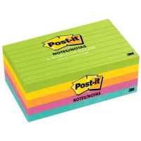 Post-It Lined Notes Jaipur 76 x 127mm 5-Pack