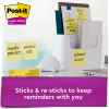 Post-It Super Sticky Notes Canary Yellow 76 x 76mm 12-Pack