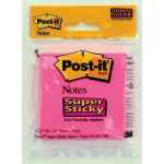 Post-It Super Stick Notes Neon 76 x 76mm - Box of 6