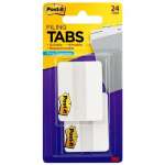 Post-It Filing Tabs White 50 x 38mm 24-Tabs