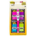 Post-It Flags Bright Colours with Highlighter 25 x 43mm Value Pack