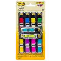  Post-It Flags Assorted Sizes & Colours Value Pack