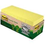 Post-It Greener Notes Canary Yellow 76 x 76mm 24-Pack