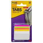 Post-It Hanging Folder Tabs Bright Colours 50 x 38mm 24-Tabs