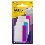 Post-It Filing Tabs Pink White Aqua Purple 50 x 38mm 24-Tabs