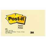 Post-It Notes Canary Yellow 76 x 123mm 12-Pack