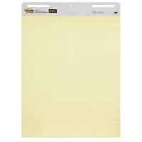 Post-It Lined Easel Pads Canary Yellow 635 x 762mm 2-Pack