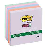 Post-It Super Sticky Notes Bali Recycled 76 x 76mm 5-Pack